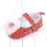 Soft Sole Baby Princess Shoes for Toddlers - Breathable, Non-Slip Velcro Design