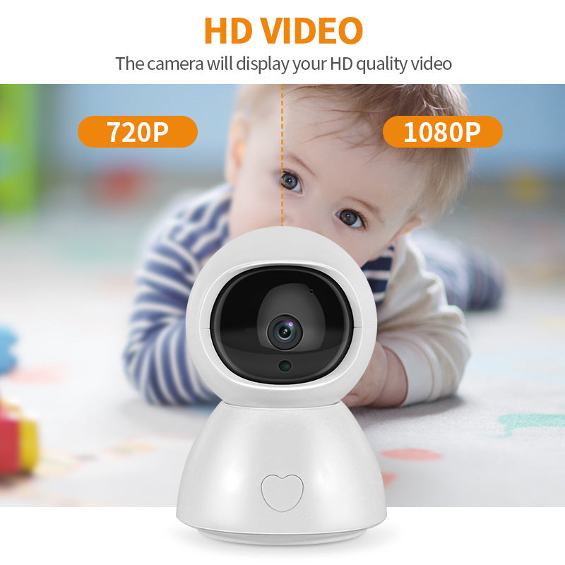 1080P Baby Monitor with 4.3 Inch Screen, Night Vision, 100m Range & Alarm Function