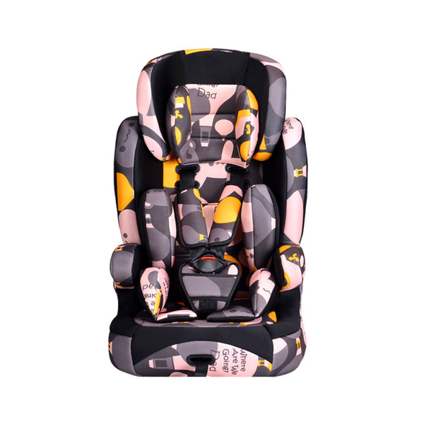 Portable Foldable Baby Car Seat Cradle with Safety Basket for Ages 9 Months to 4 Years