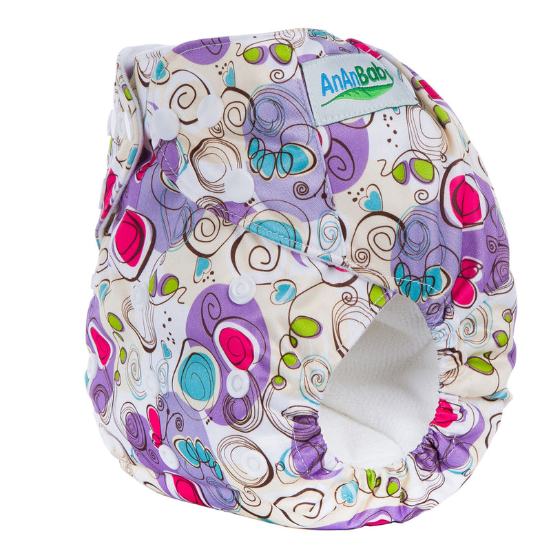 Soft Adjustable Cotton Baby Cloth Diapers - Comfortable & Breathable for Ages 0-3 Years