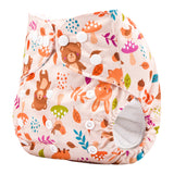 Soft Adjustable Cotton Baby Cloth Diapers - Comfortable & Breathable for Ages 0-3 Years