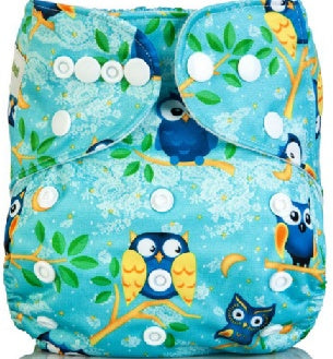 Adjustable Baby Cloth Diapers, Washable & Reusable, Waterproof Multi-Color, 3-13kg