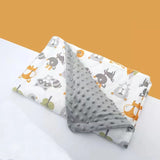 High Quality Baby Blanket Winter Flannel Fleece Flamingo Blanket Infant Swaddle Stroller Wrap For Newborn Baby Bedding Blankets