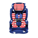 Portable Foldable Baby Car Seat Cradle with Safety Basket for Ages 9 Months to 4 Years