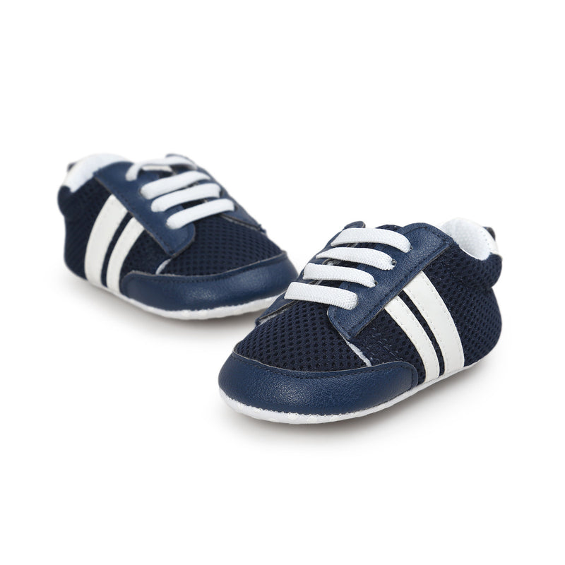 Baby Moccasins Shoes for Boys and Girls - PU Leather, Non-Slip Infant Sneakers