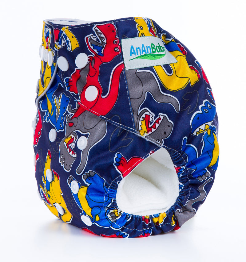 Soft Adjustable Cotton Baby Cloth Diapers - Comfortable & Breathable for Ages 0-3 Years