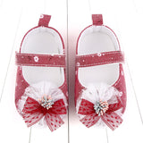 Soft Sole Baby Princess Shoes for Toddlers - Breathable, Non-Slip Velcro Design