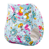 Soft Adjustable Cotton Baby Cloth Diapers - Comfortable & Breathable for Ages 0-3 Years