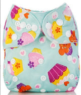 Adjustable Baby Cloth Diapers, Washable & Reusable, Waterproof Multi-Color, 3-13kg