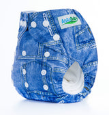 Soft Adjustable Cotton Baby Cloth Diapers - Comfortable & Breathable for Ages 0-3 Years