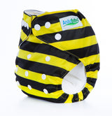 Soft Adjustable Cotton Baby Cloth Diapers - Comfortable & Breathable for Ages 0-3 Years